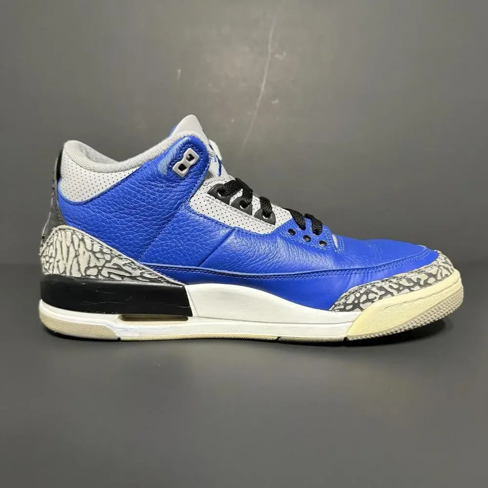 Nike Air Jordan 3 Retro Varsity Royal CT8532-400 Men Size 11 Shoes